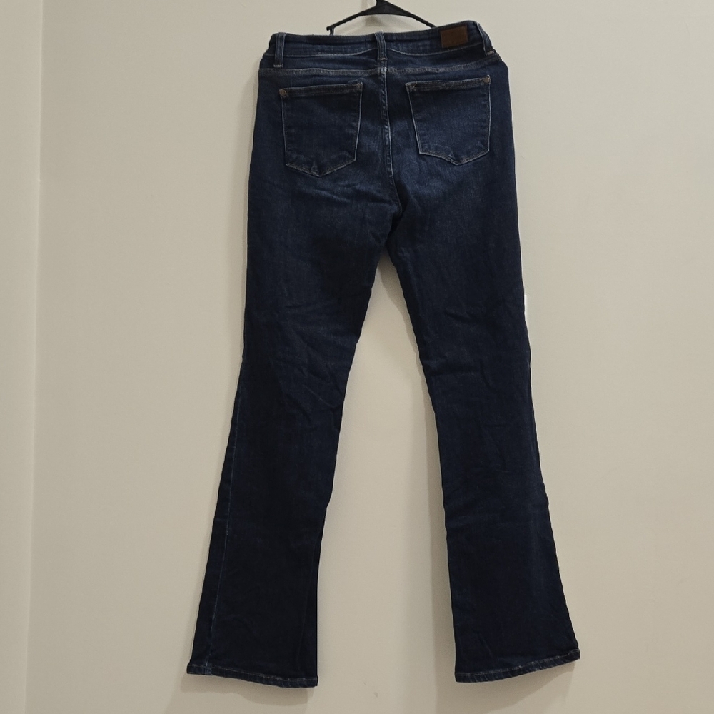 Judy Blue Dark Indigo Flare Jeans - Picture 5 of 16